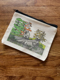 Crystal Palace dinosaur pencil case/makeup bag