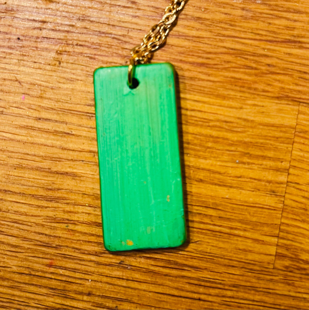 Cute cat wooden necklace pendants